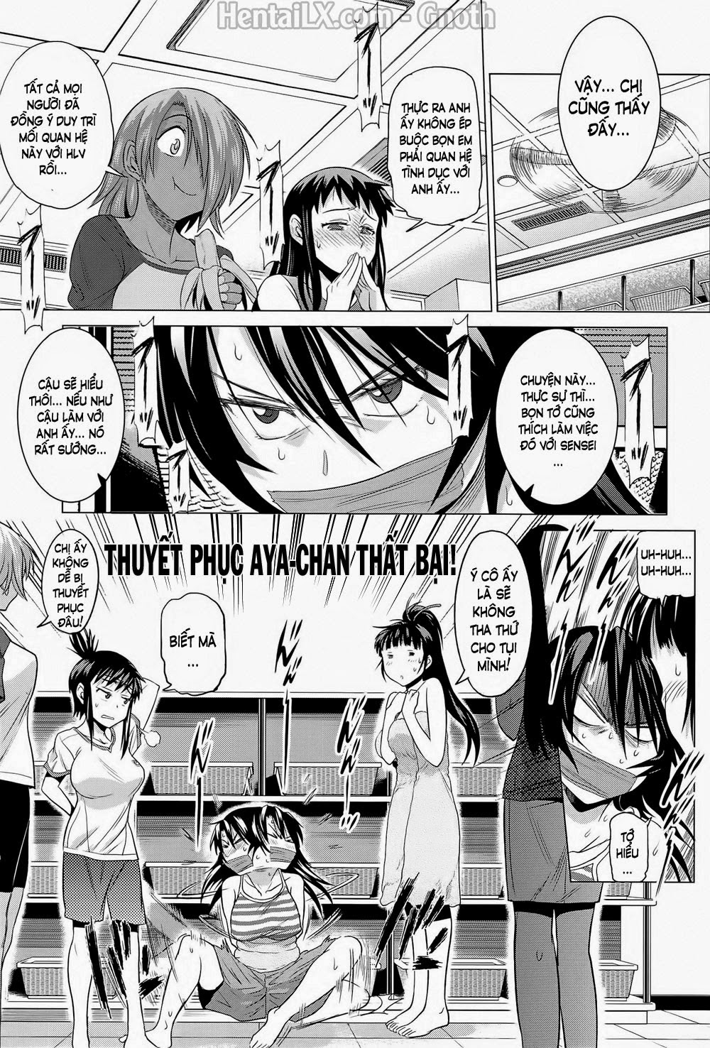 những cô nàng ở clb bóng vợt + sau 2 năm chapter 6 13