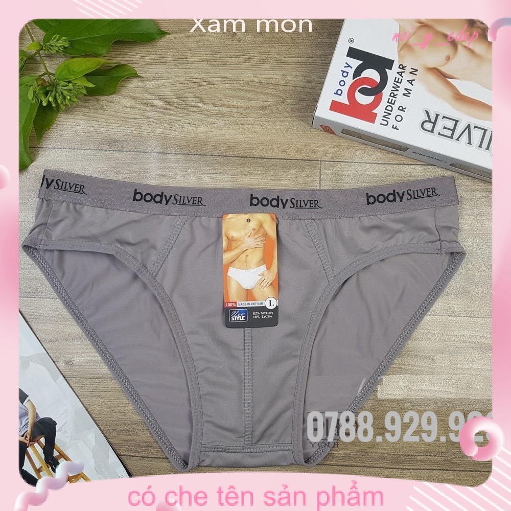 Quần lót nam thun lạnh pha lụa siêu mát thương hiệu cty việt nam