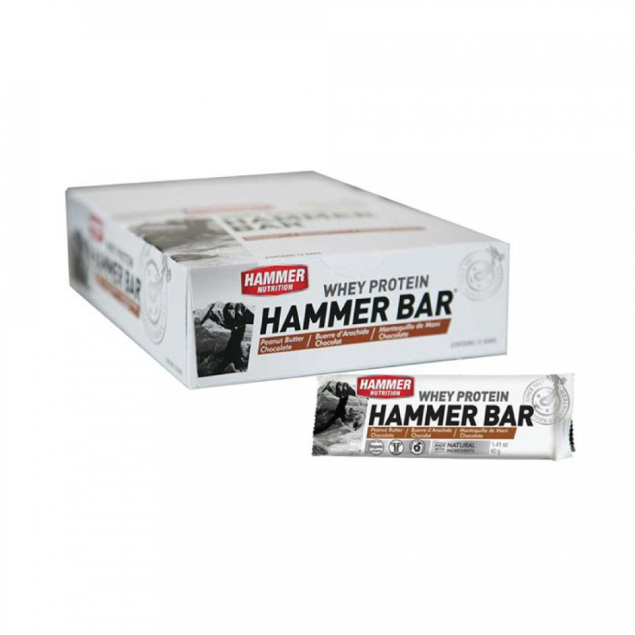 Thanh Whey Protein Hammer Bar - Cung cấp đầy đủ Protein và dinh dưỡng thay thế bữa ăn khi luyện tập, thi đấu (Thanh 50g)