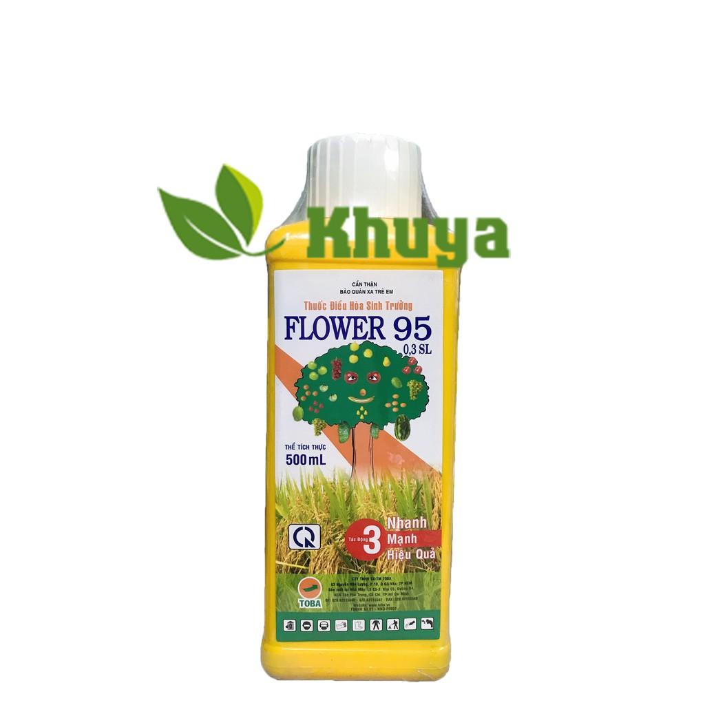 Điều hòa sinh trưởng Flower 95 chai 500ml Tăng đậu trái