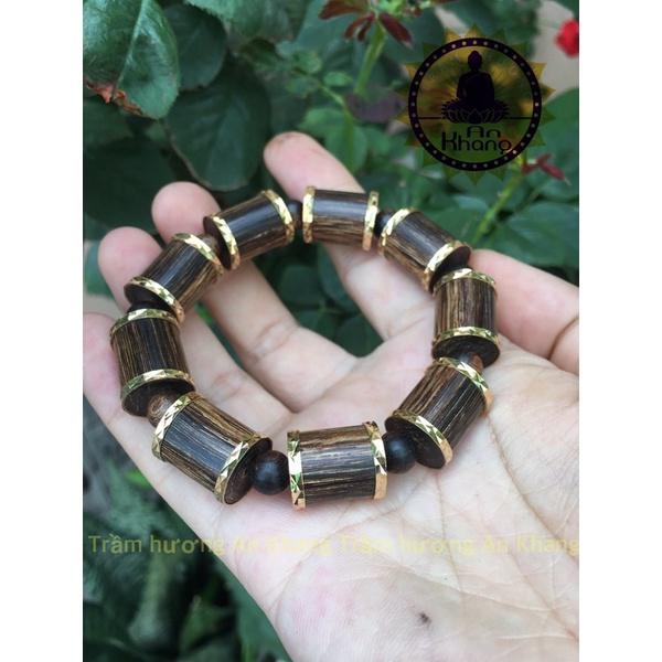 Vòng tay trầm hương sánh chìm cao cấp