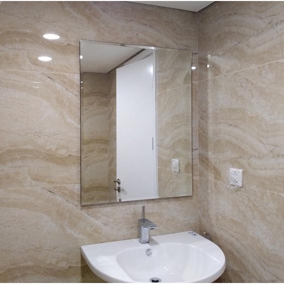 Gương Soi Phòng Tắm Cao Cấp 45-60cm GIÁ RẺ - Đinh Và Bộ pas cài kính TT-001
