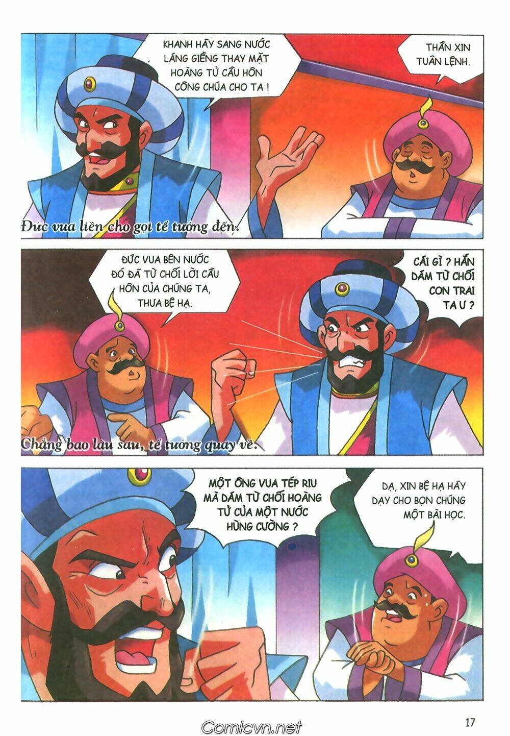 nghìn lẻ một đêm màu chapter 9 16