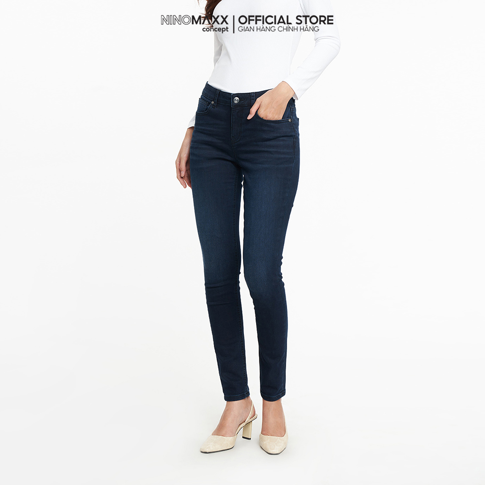 N&amp;M Quần jean Basic Nữ dài cotton 2203049