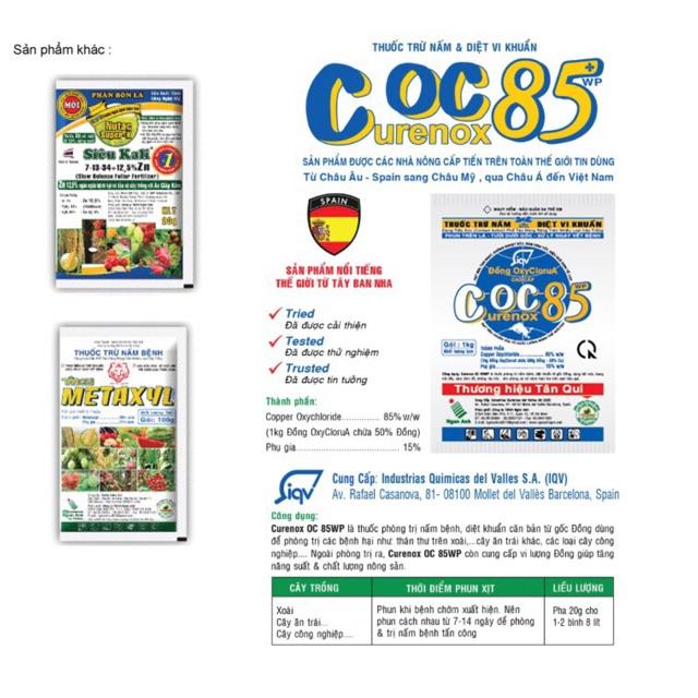 TRỪ NẤM BỆNH,DIỆT VI KHUẨN Coc 85 WP