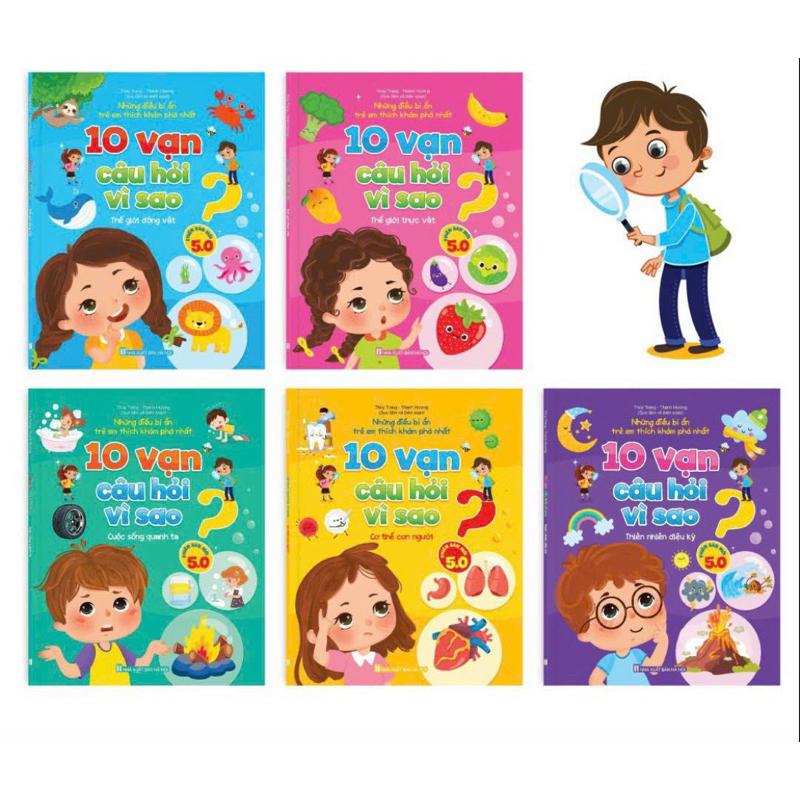 Combo 5 Quyển 10 Vạn Câu Hỏi Vì Sao