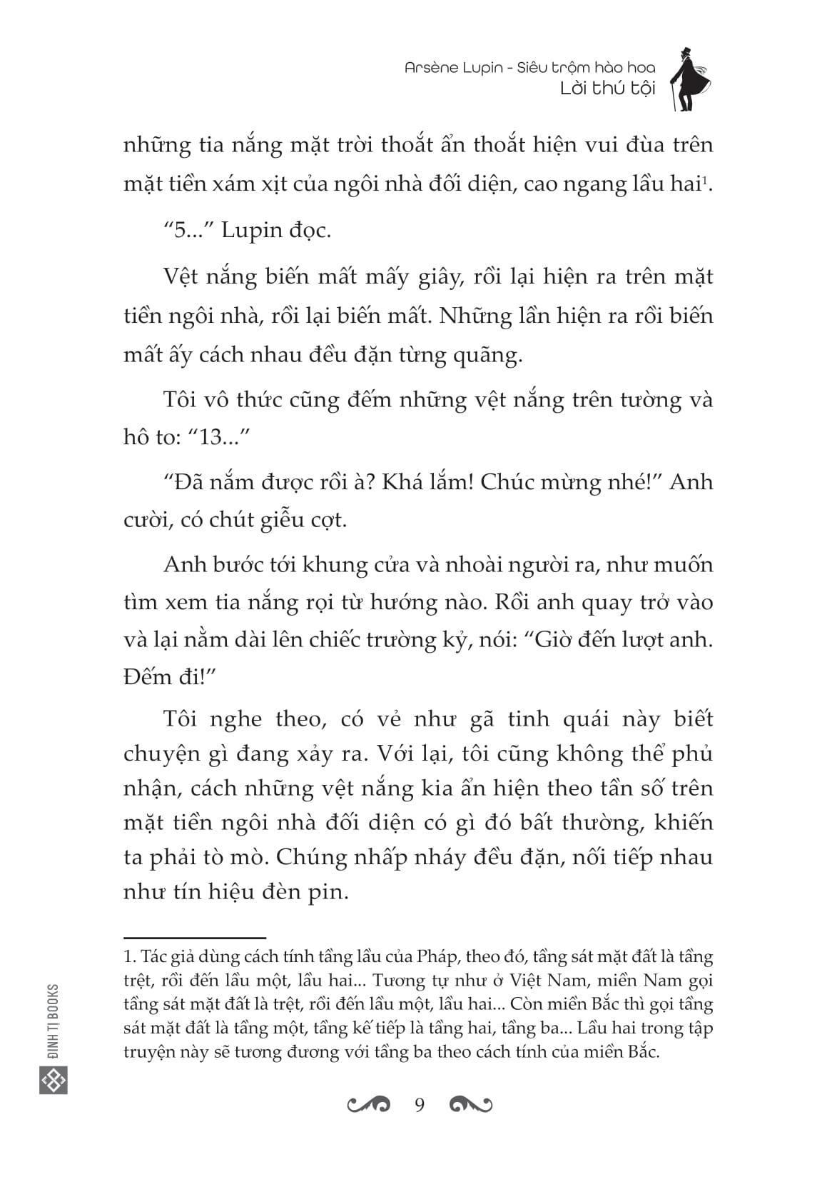 Sách Arsène Lupin - Siêu Trộm Hào Hoa - Lời Thú Tội - ảnh 7
