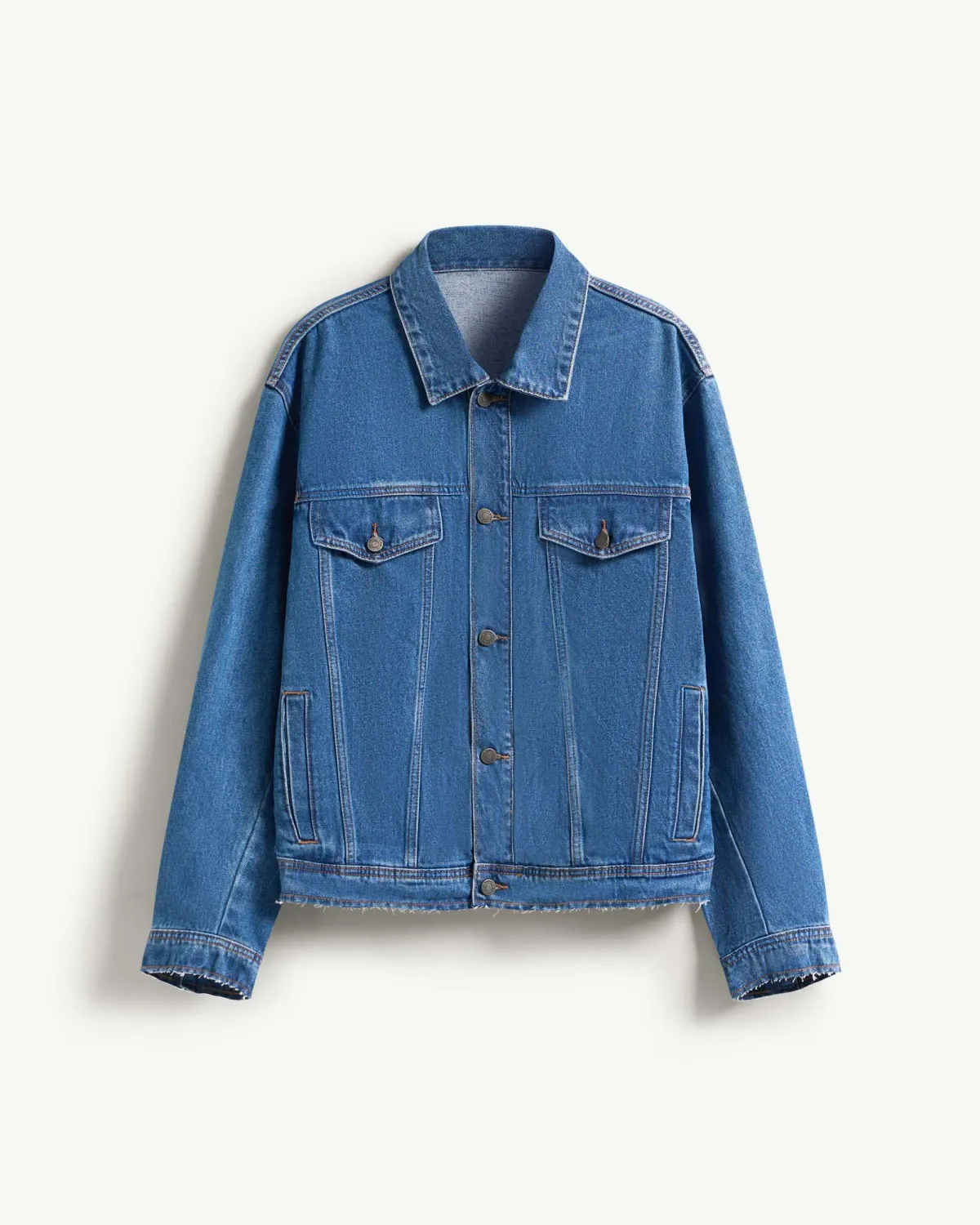 Áo khoác denim nam / Áo khoác jean form Loose - ROUTINE 10F24DJA003 | ROUTINE CÀ MAU