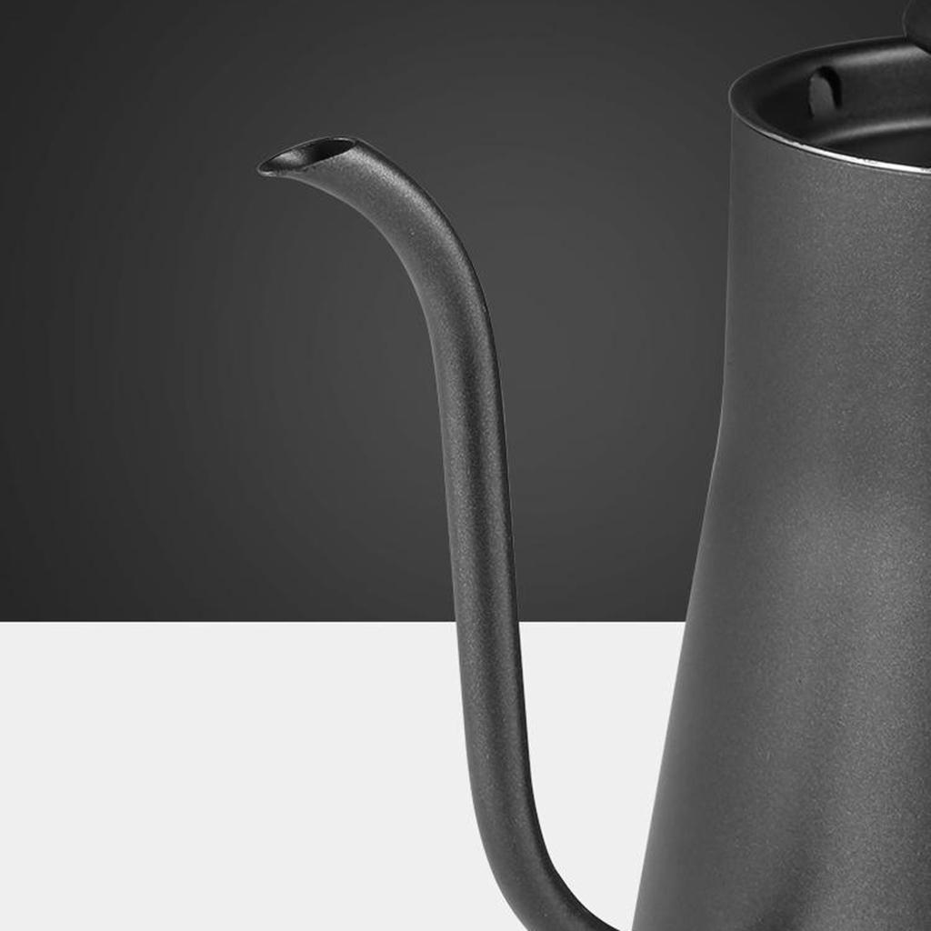 Gooseneck Stainless Steel Tea Kettle W/ Thermometer Pour Over Coffee Kettle