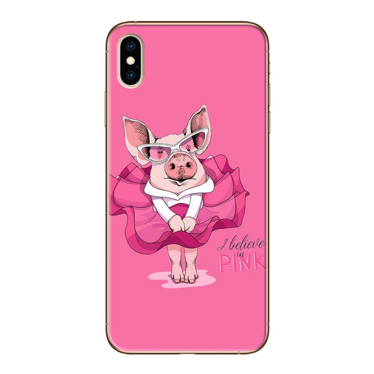Ốp lưng dành cho iPhone XS MAX - Heo Măc Vay