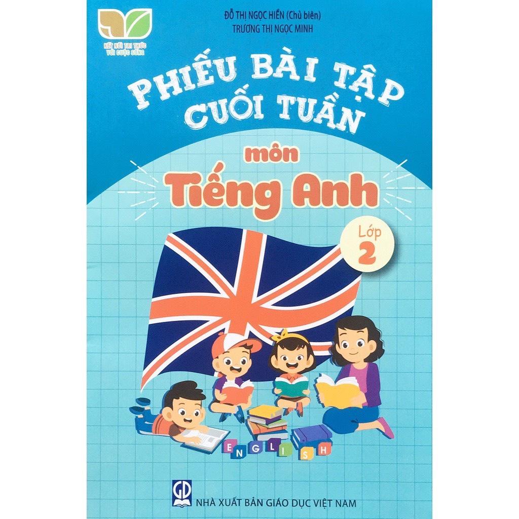Hình ảnh Sách - Combo Phiếu bài tập cuối tuần môn Toán - Tiếng Việt - Tiếng Anh lớp 2 (Kết nối tri thức)