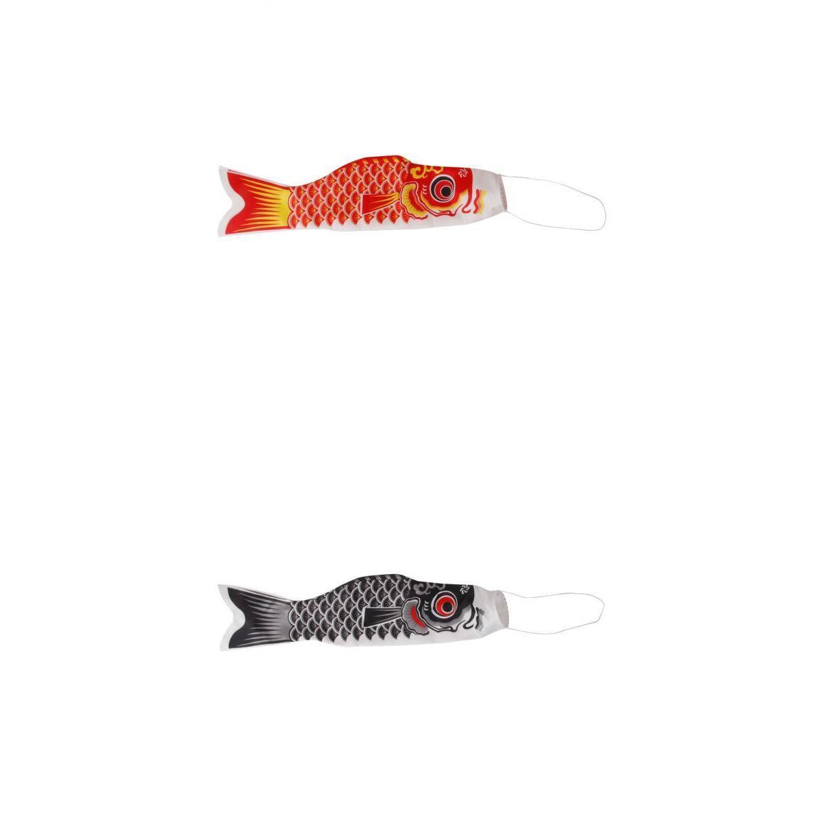 2Pcs Koi  Windsock    Japanese Carp Flag Decoration 100cm