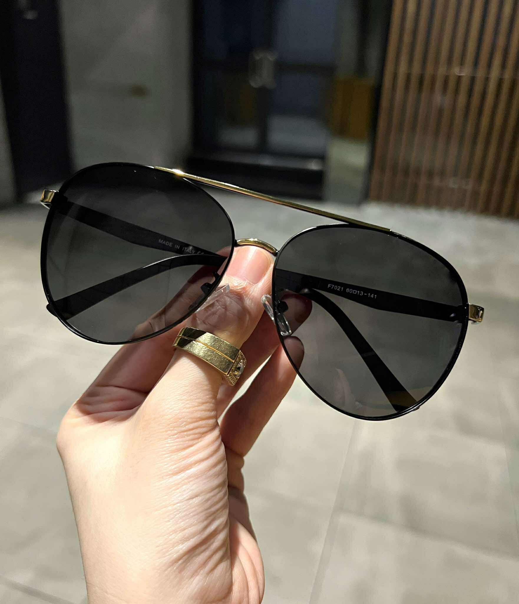 Kính râm nam thời trang cao cấp chống nắng, chống tia Uv + Tặng phụ kiện kèm theo