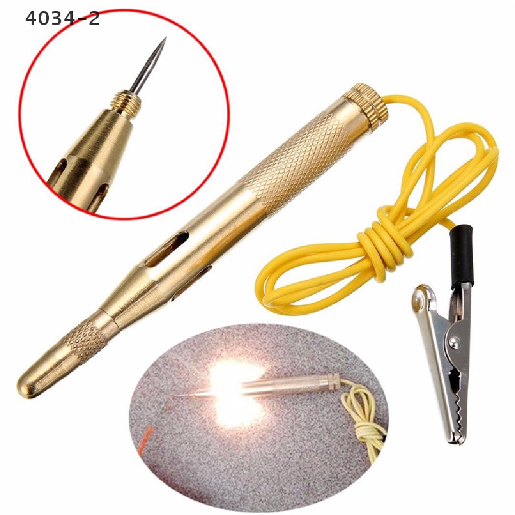 Dụng cụ bút thử điện 12v 24v ô tô xe máy mẫu mới hàng cao câp siêu nhạy