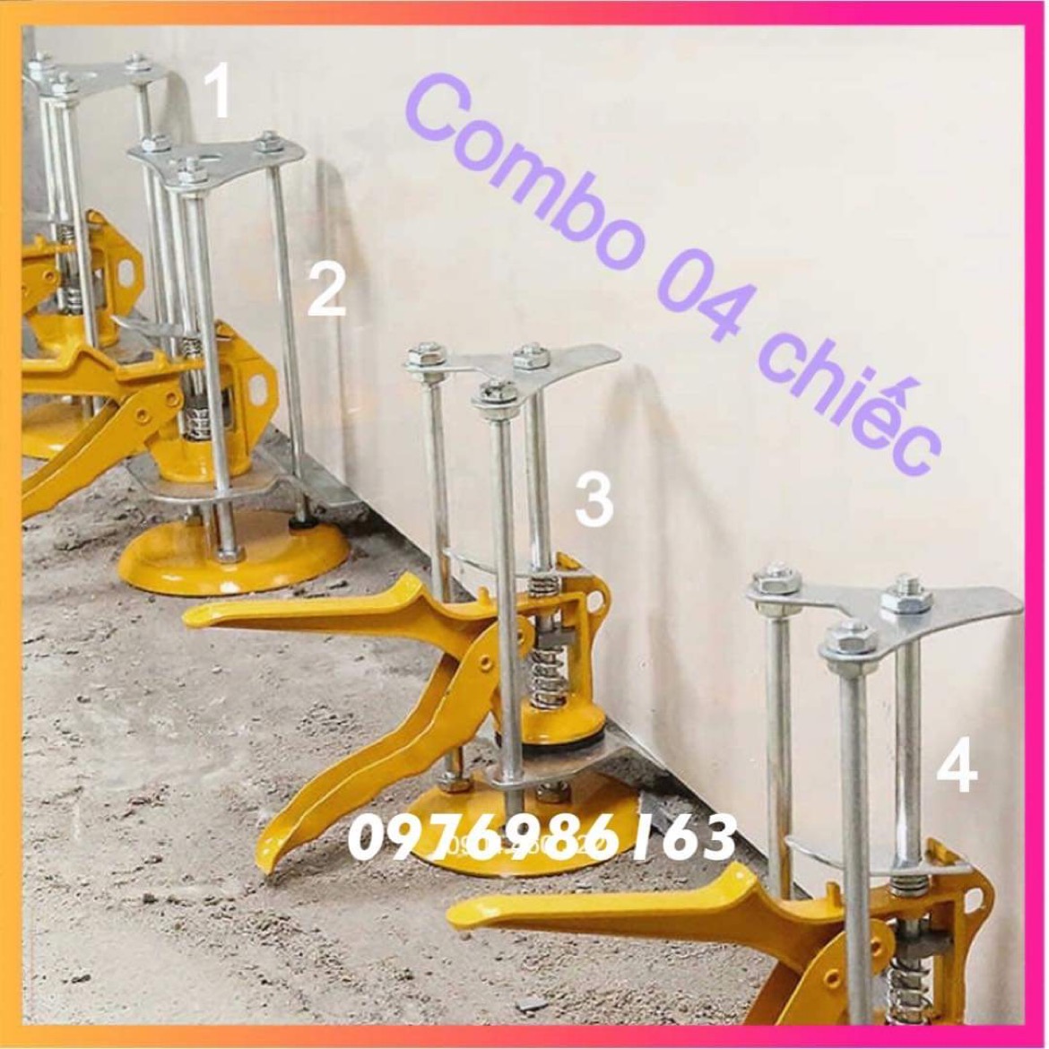 Combo 4 kê kích gạch chân tường - Con đội lấy cốt gạch 3 trụ - tải trọng tối đa 85kg