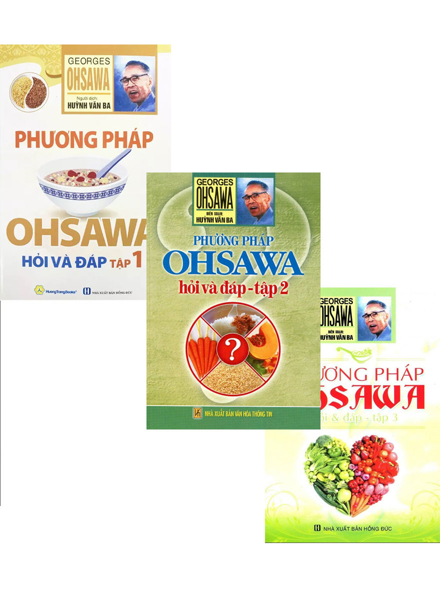Combo Phương pháp Ohsawa Hỏi Và Đáp  _QB