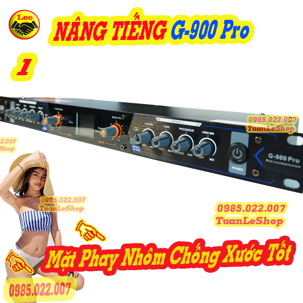 NÂNG TIẾNG HAT – G-900 PRO, G900 HÀNG CAO CẤP CHO TIẾNG HÁT NHẸ NHÀNG NHƯ CA SĨ