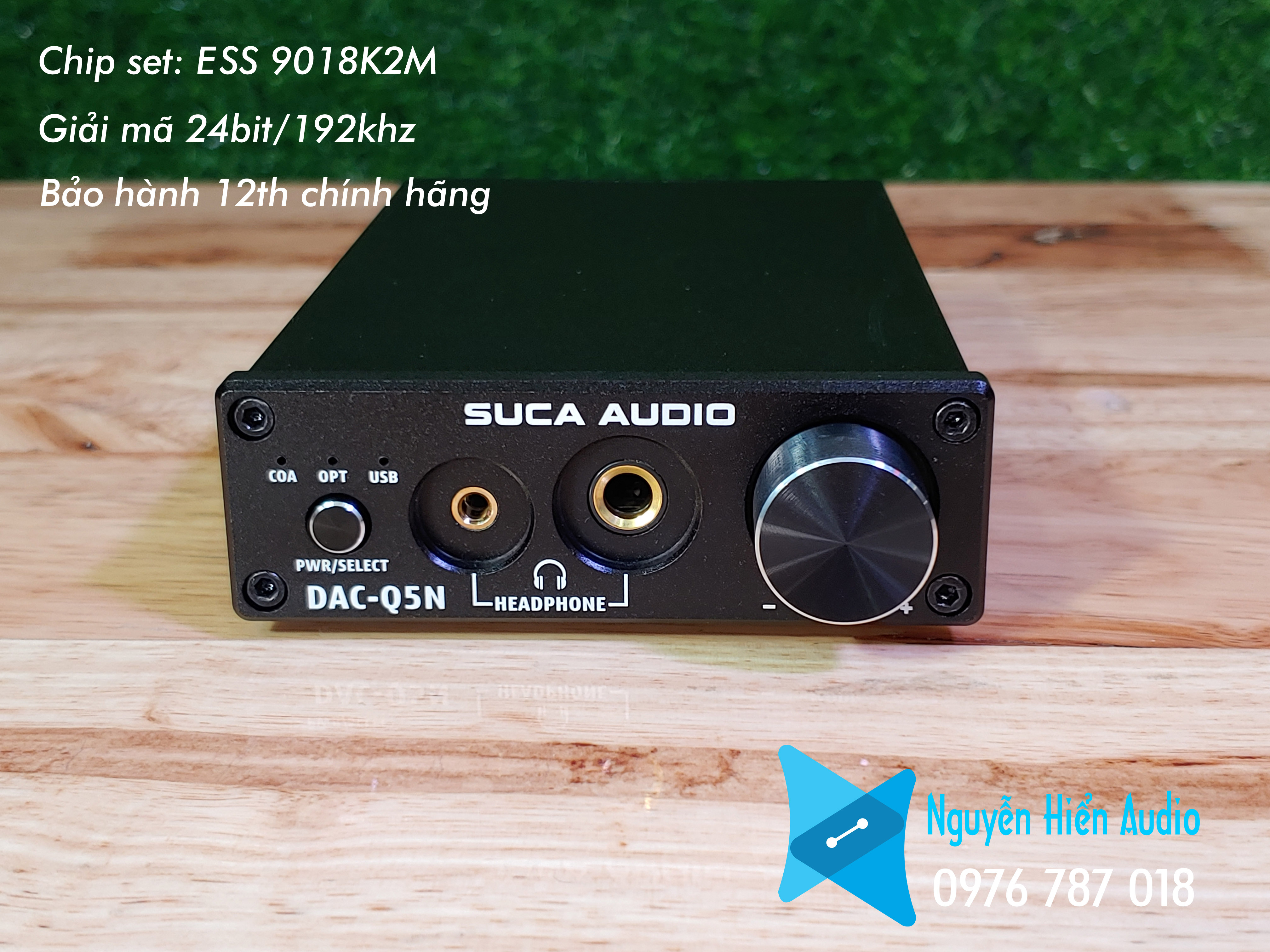 Bộ giải mã âm thanh DAC Q5N mới chính hãng SUCA Audio(24bit/192khz)