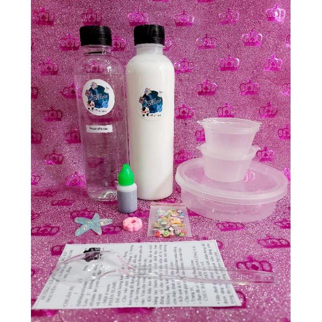 BỘ KIT GIÁ RẺ CỰC KHỦNG TỰ LÀM SLIME BASIC 1 toru_slime