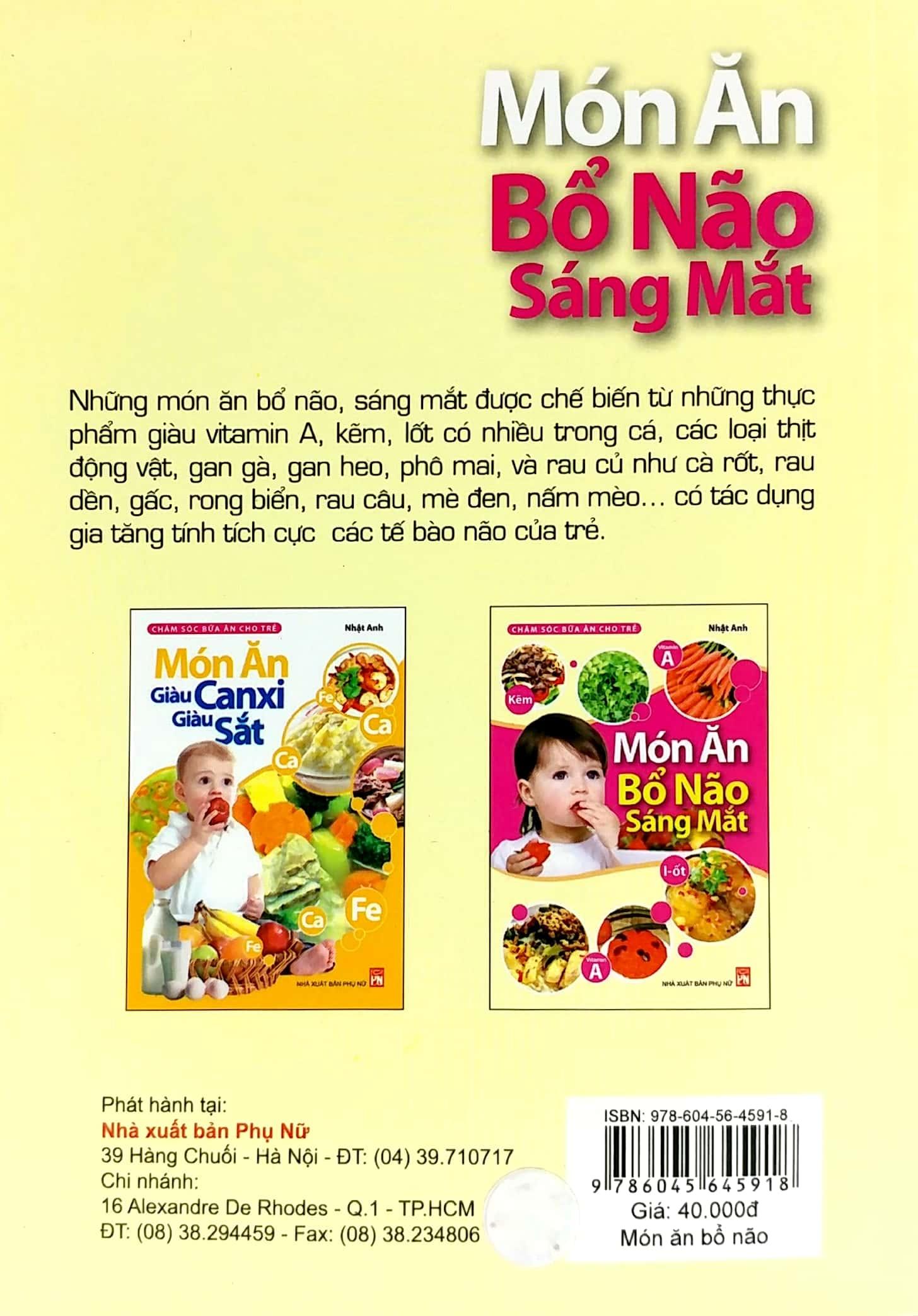 Món Ăn Bổ Não Sáng Mắt