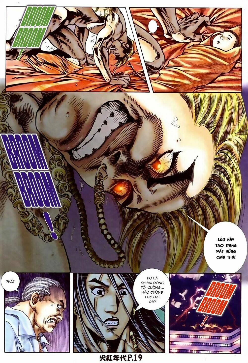 hỏa hồng niên đại hắc cốt đường chapter 84 15