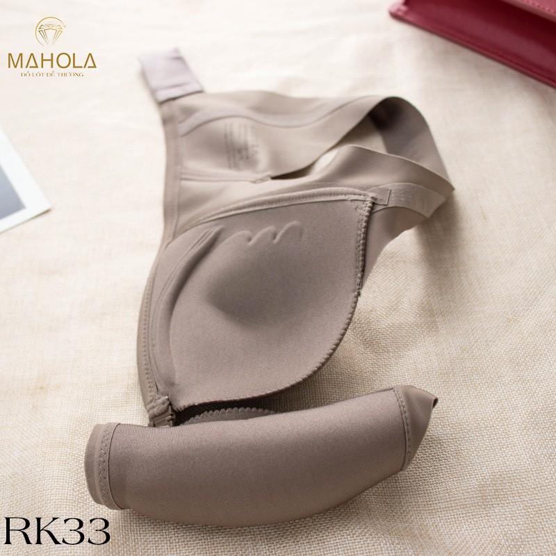 Áo lót su trơn cài trước Mahola RK33