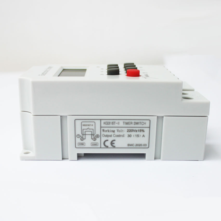 CÔNG TẮC HẸN GIỜ ĐA NĂNG KG316T-II, 220V AC - 25A.