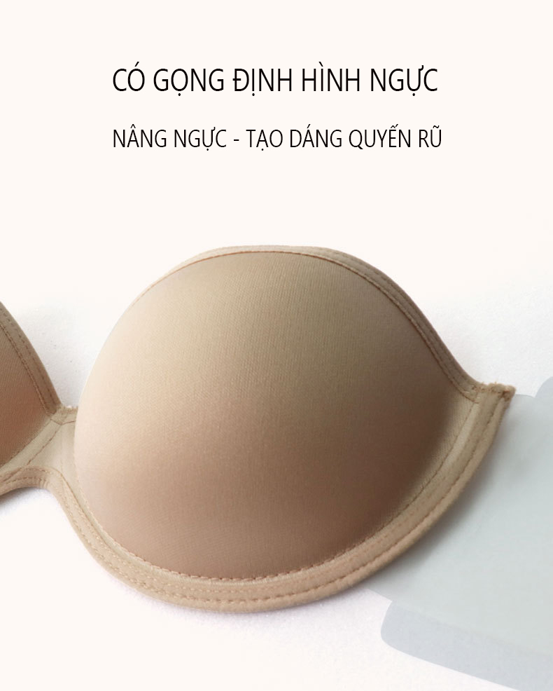 Áo Lót Dán Cotton Đệm Mỏng Có Gọng Nâng Ngực Cao Cấp B512