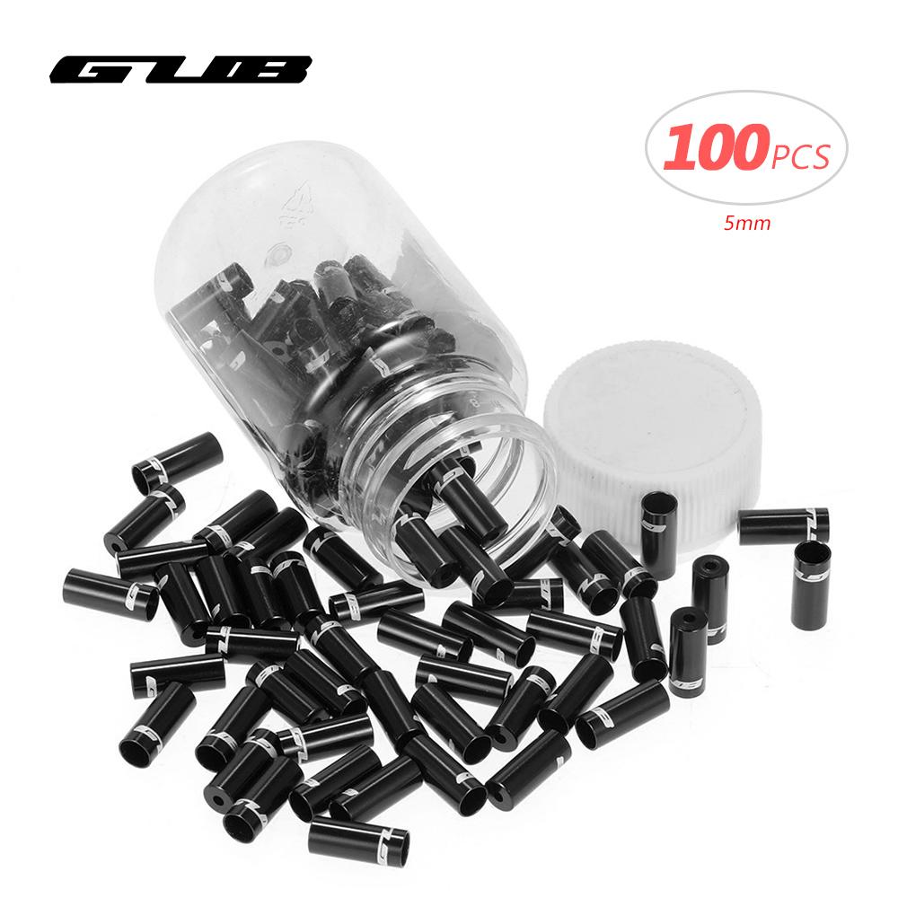 100 cái nắp gắn đầu cáp phanh xe đạp, kích thước 4mm/5mm dùng để thay thế cho các nắp phanh bị mòn, cũ