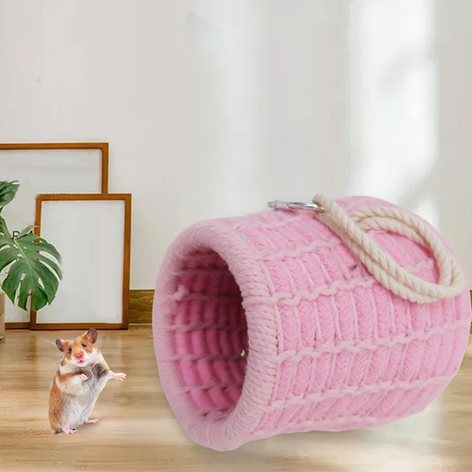 Winter Warm Bird Nest Cage Toy Hanging Budgie Parrot Cage