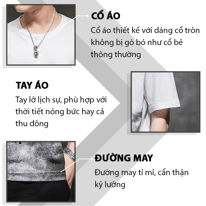 Áo thun nam mã TT56.0 kiểu dáng Áo tay lỡ nam form rộng thể thao cộc tay đẹp cho mùa hè vải cotton