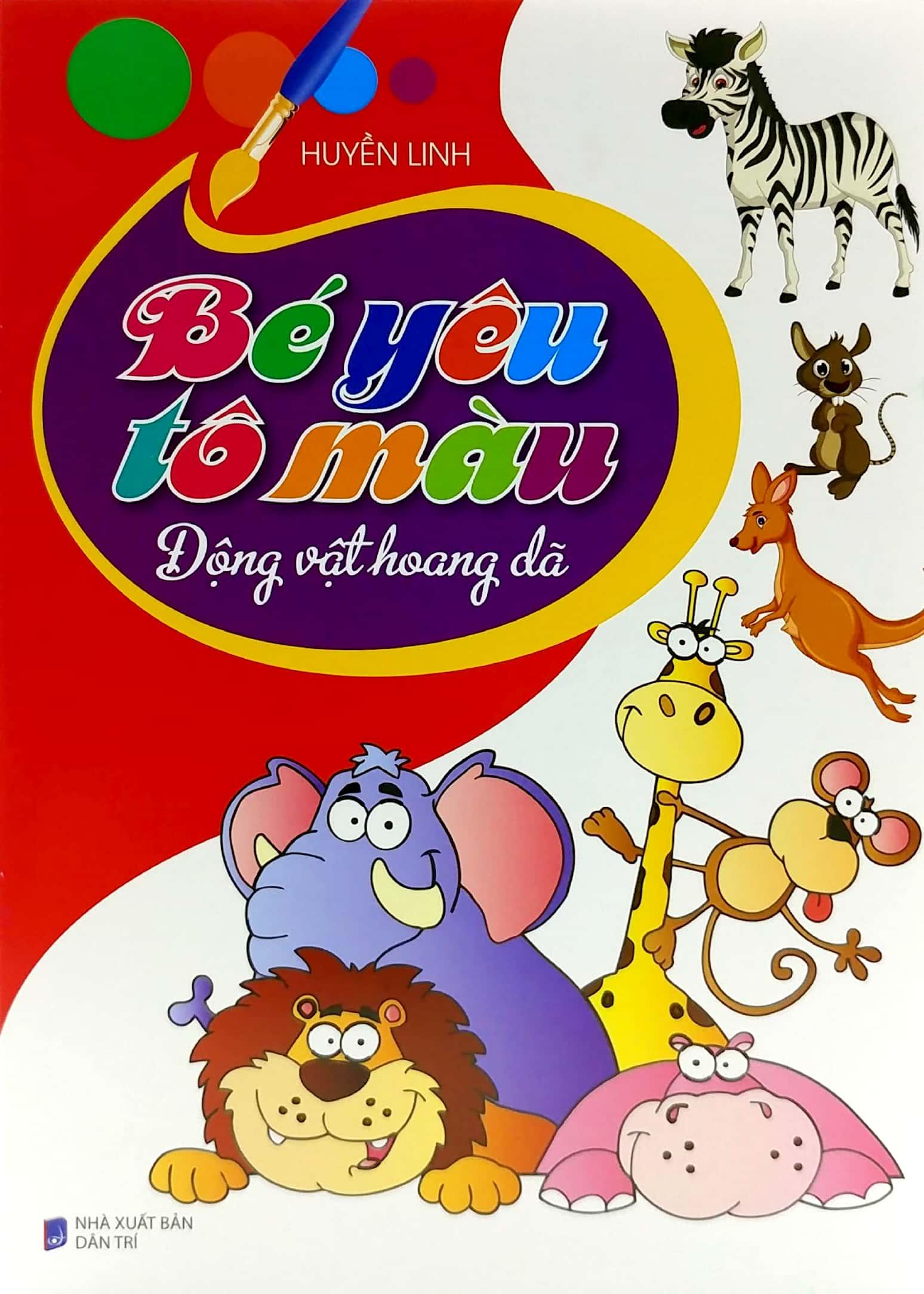 Bé Yêu Tô Màu - Động Vật Hoang Dã