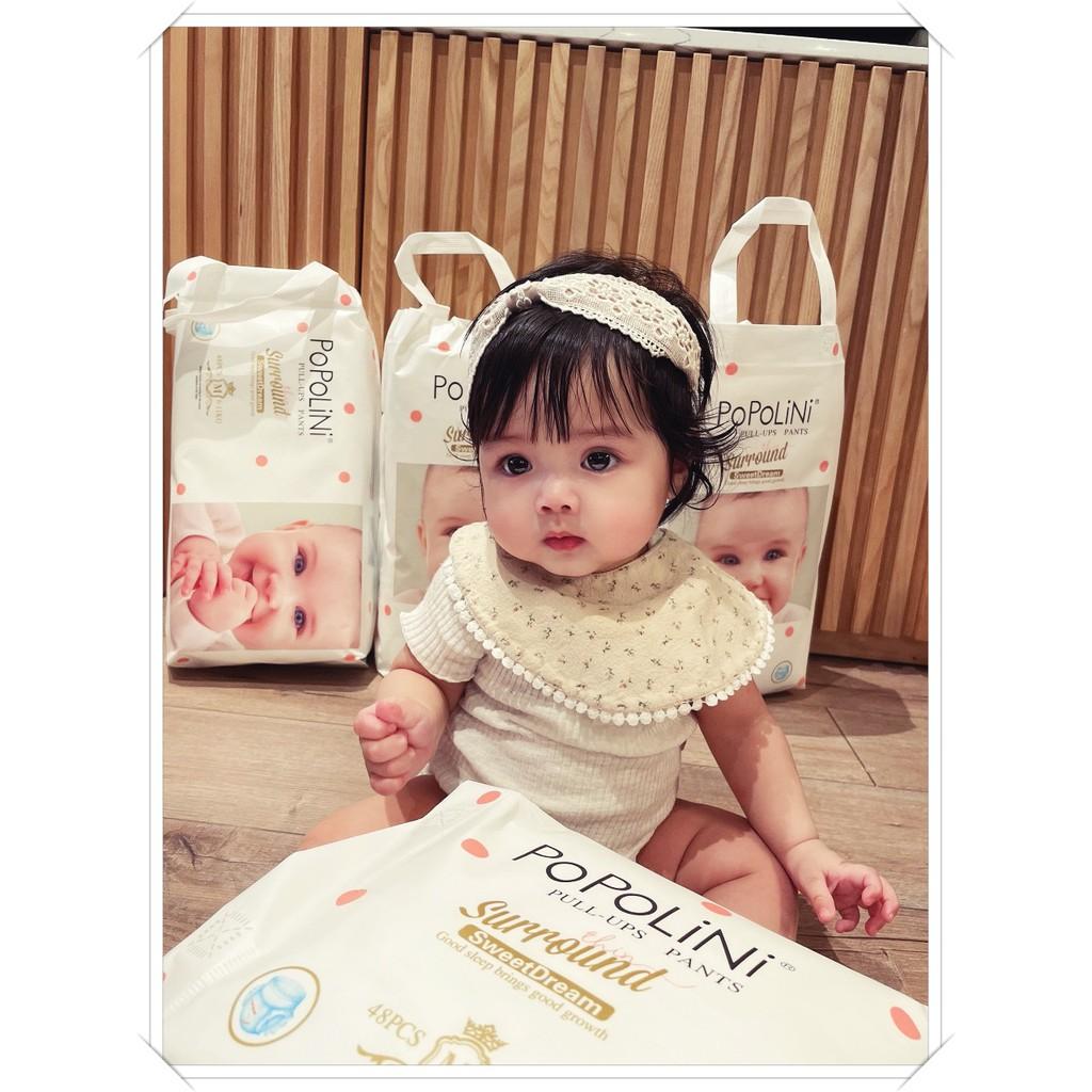 Combo 6 bịch tã dán POPOLINI size newborn (30 miếng)