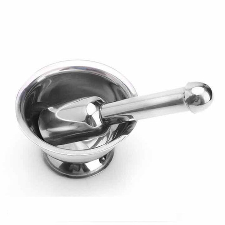 Bộ chày cối Inox cao cấp Rainy - Hàng Chính Hãng