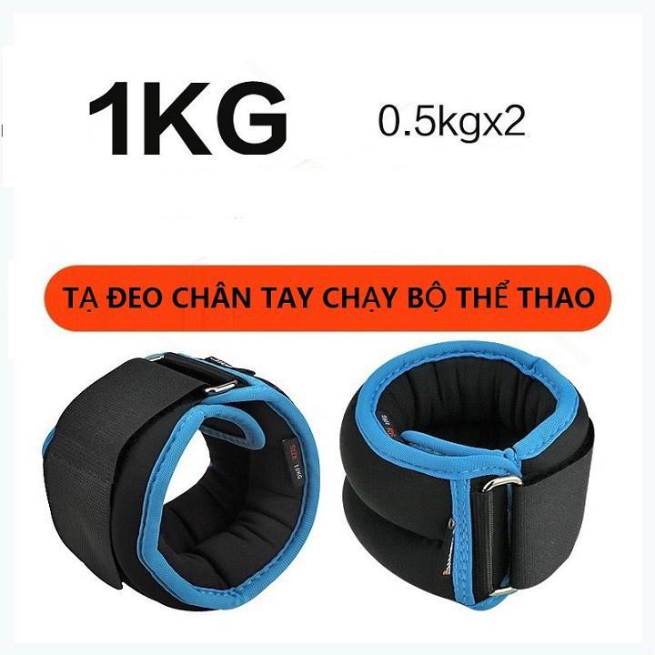 Tạ đeo chân tay chạy bộ tập gym, Tạ tập tăng sức bền của cơ 0,5kg/bên