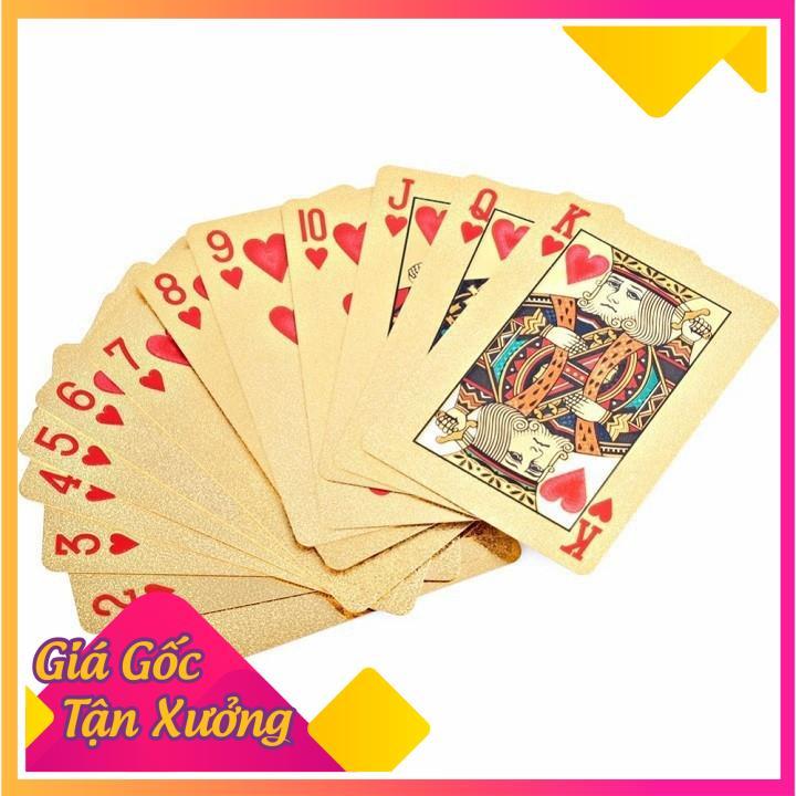 Bộ Bài Tây Mạ Vàng Euro, Dolar TP'S