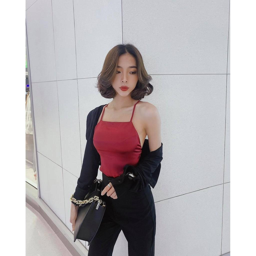 Áo yếm cột dây chéo lưng - YA131190