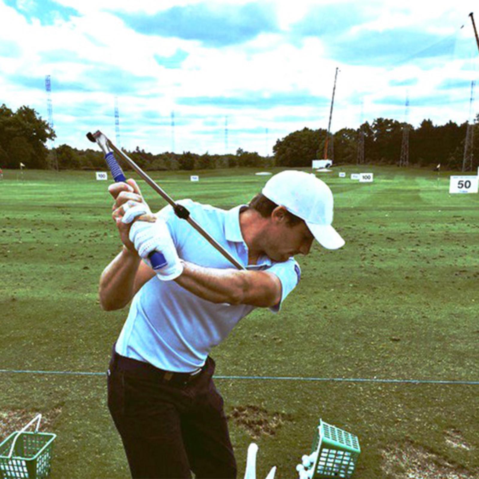 Golf Swing Trainer Golf Alignment Warm-Up Stick Training Aid Practice