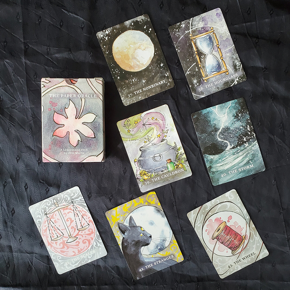 Bộ Bài Paper Oracle Lenormand 43 Lá Bài