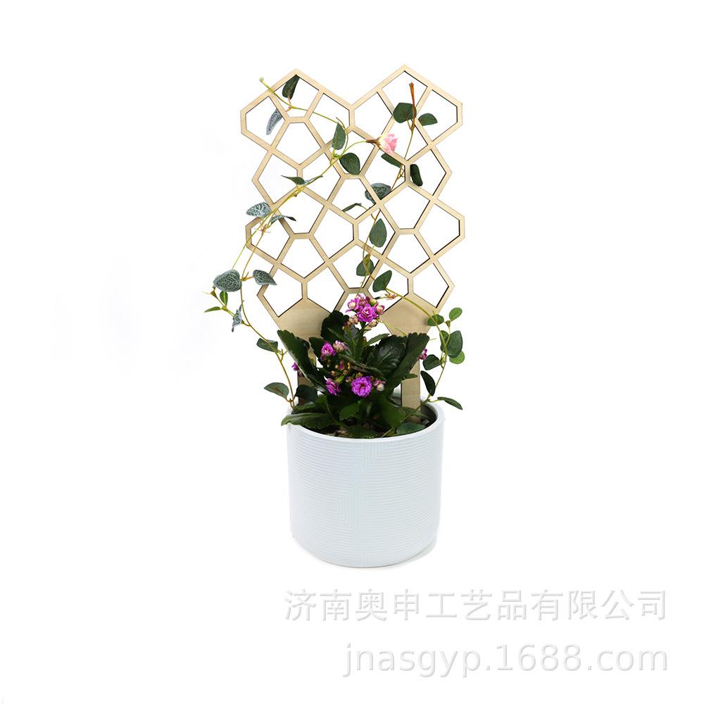Đảm bảo chất lượng tùy chỉnh bằng gỗ làm vườn cây hỗ trợ leo khung cố định càng cua càng cua phong lan khung leo khung mây trụ cột khung thanh