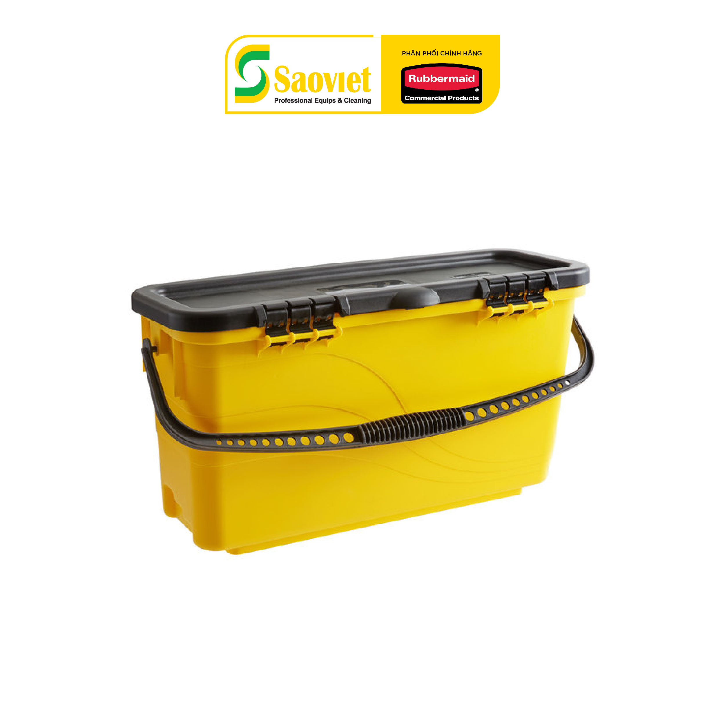 Xô Lau Sàn HYGEN Có Rây Rubbermaid (Chính Hãng) - SKU: 1791802 | SAOVIETCO