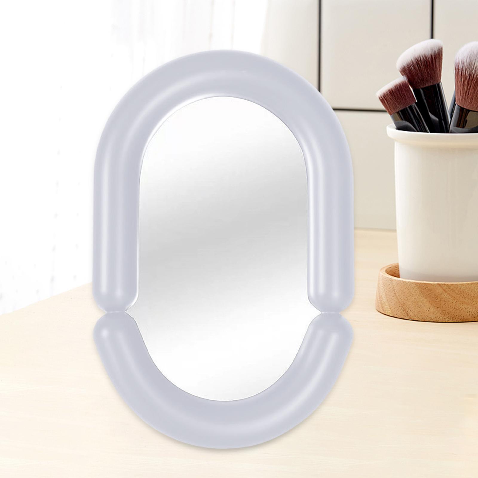 Irregular Makeup Mirror Stylish Decorative Desk Mirror for Table Desk Vanity