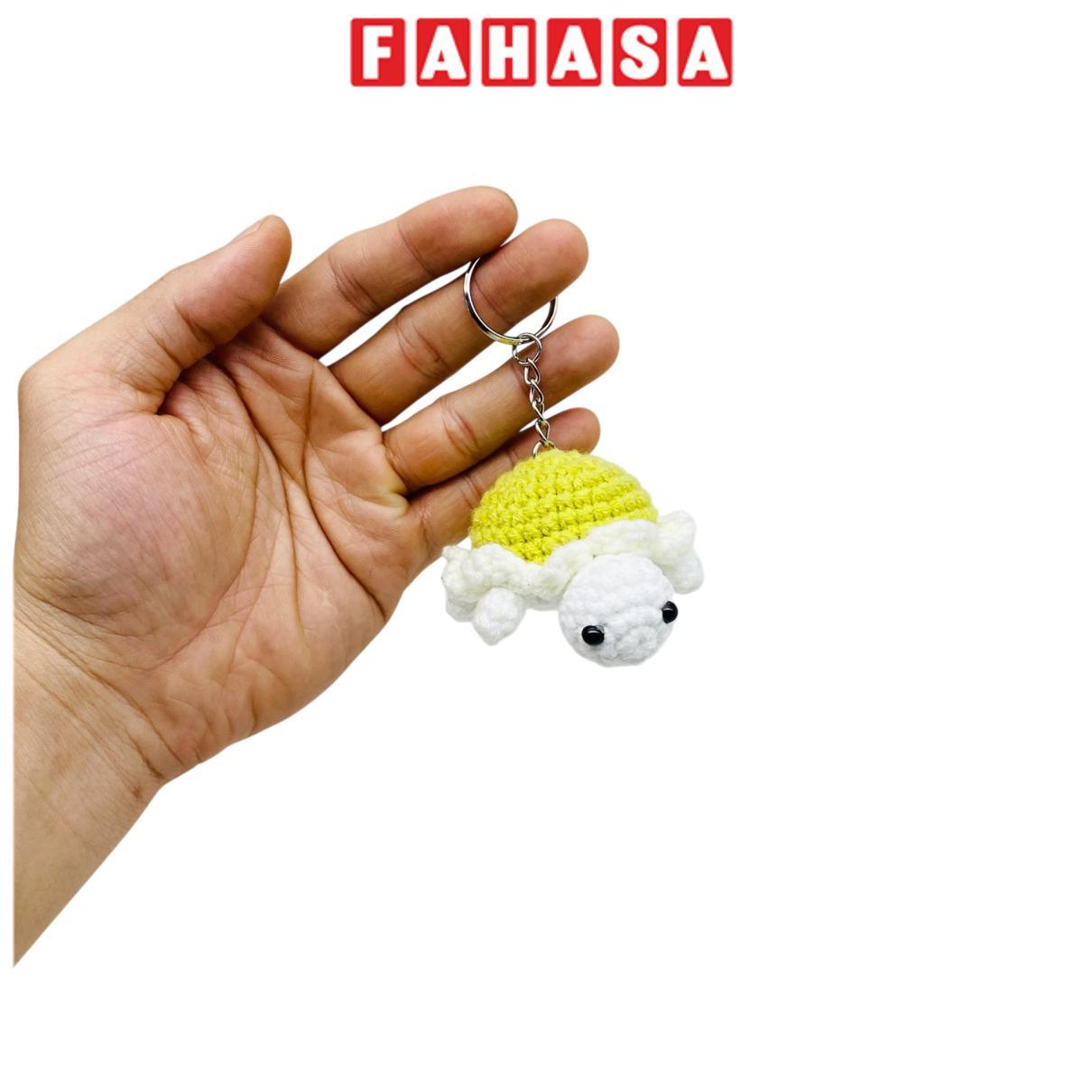 Móc Khoá Len Thủ Công Hình Rùa - Mẫu 9