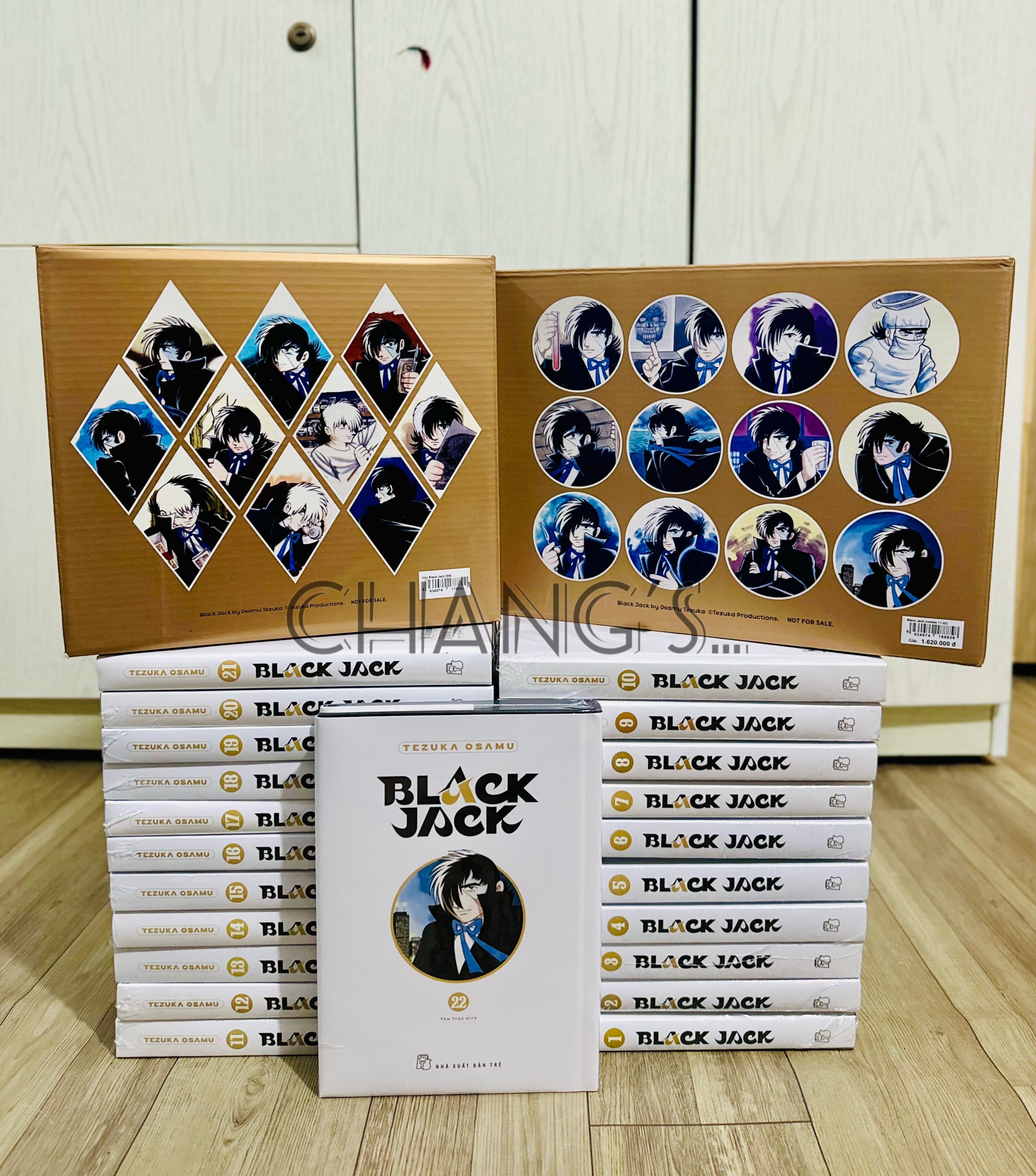 Truyện tranh Black Jack trọn bộ 22 tập kèm 2 box - Mới 100%