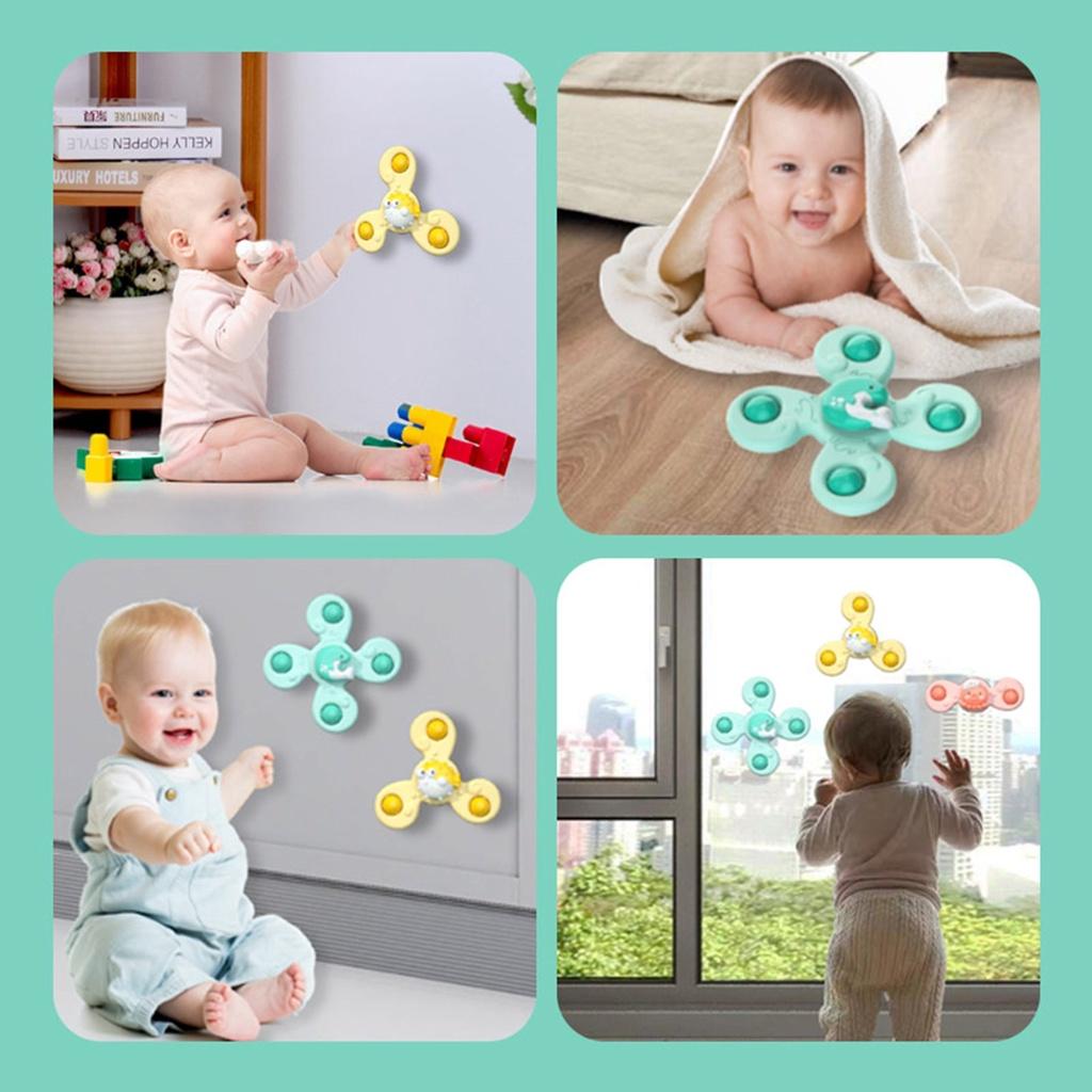 Con Quay Đồ Chơi Fidget Spinner Kiểu Dáng Hoạt Hình 2021 Cho Bé