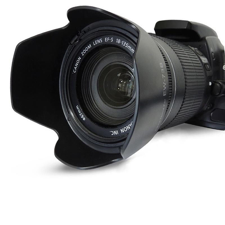 Loa che nắng hood EW-73B cho ống kính Canon EF-S 18-135mm f:3.5-5.6 IS STM