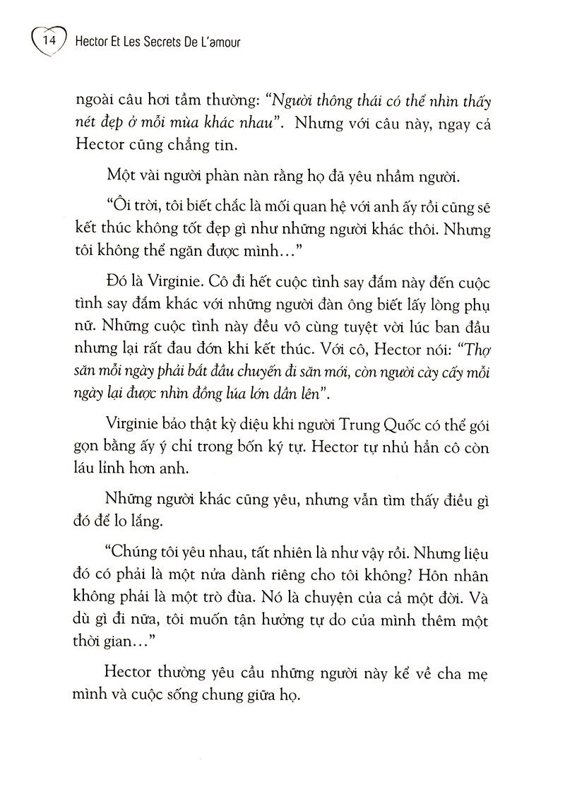 Sách Hector Và Hành Trình Cứu Tình Yêu