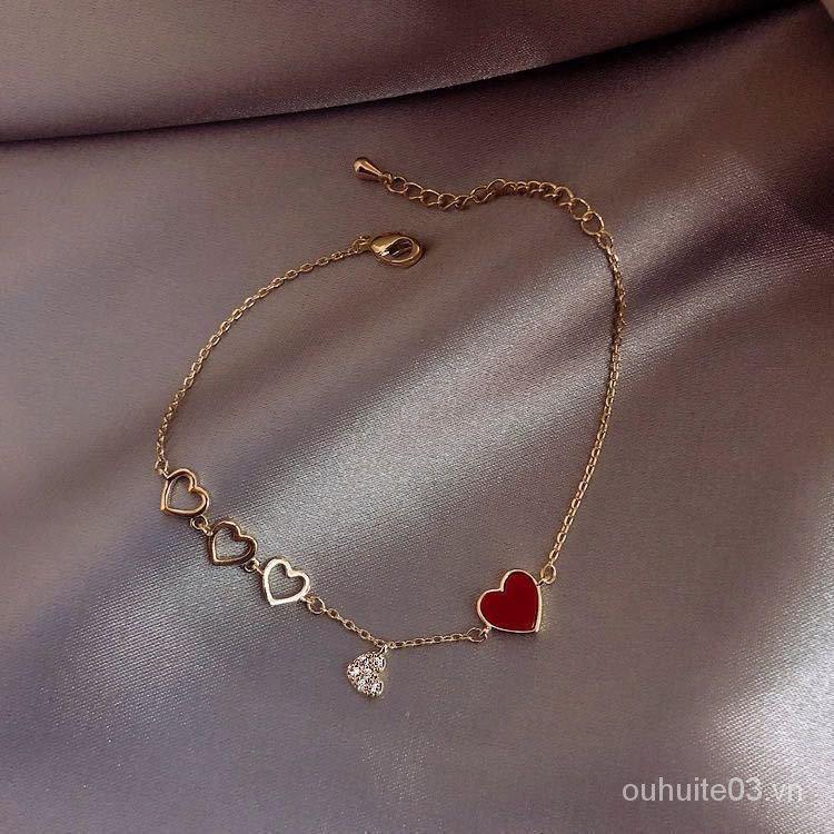 Moon Half Curved Bracelet Female Net Red Girlfriends Sisters Xingyue Bracelet Rope Student Korean Style TrendinsGirl Heart Bracelet