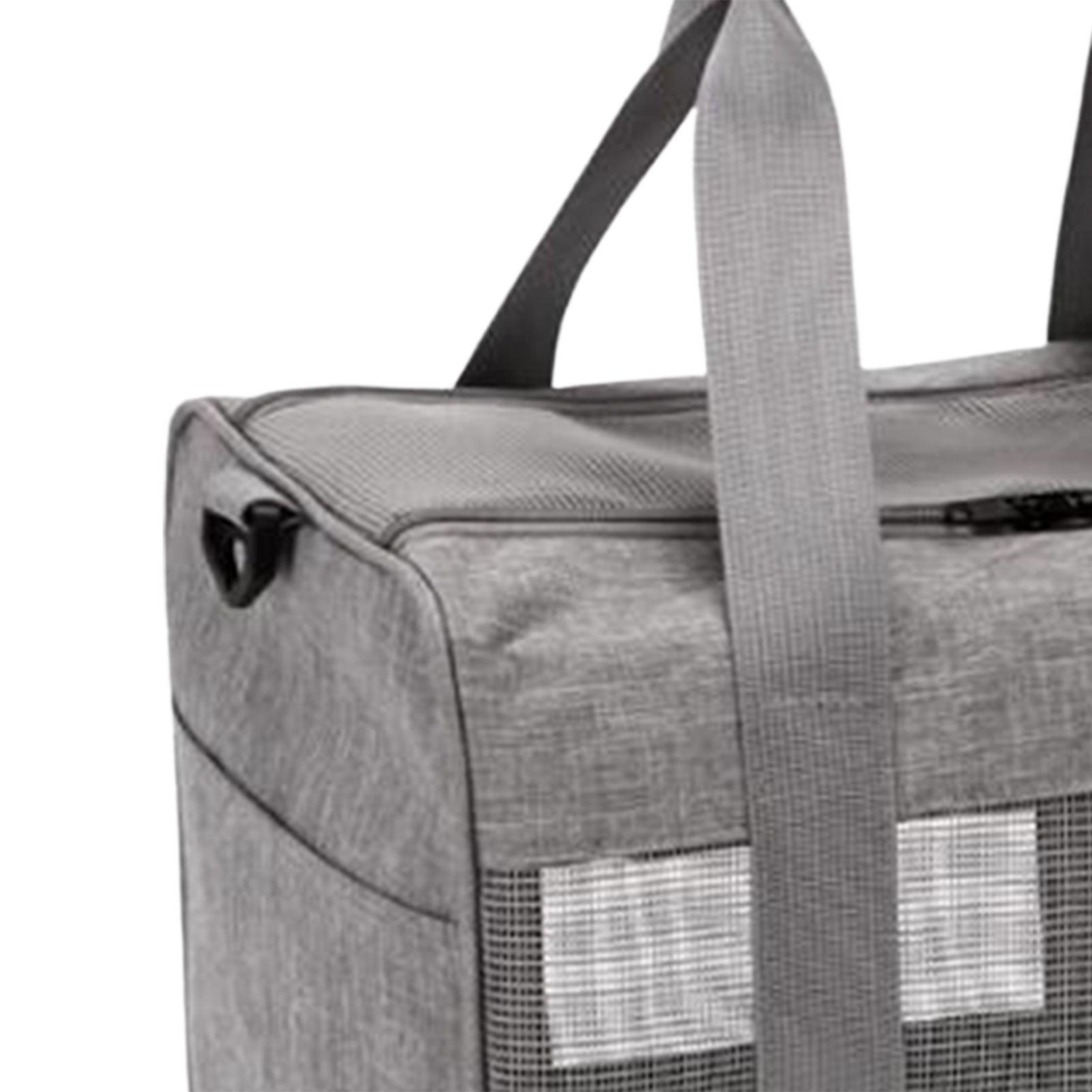 Soft Sided Pet Carrier Cat Carrier Bag Shoulder Bag Ventilated Foldable Carry Bag for Small Dogs for Small Animals Small Medium Cats