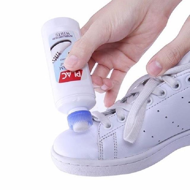 Chai Xịt Tẩy Trắng Giầy Dép Túi Xách Có Đầu Cọ Chai Tẩy Trắng Giày Dép Cực Nhanh , Vô Cùng Tiện Ích